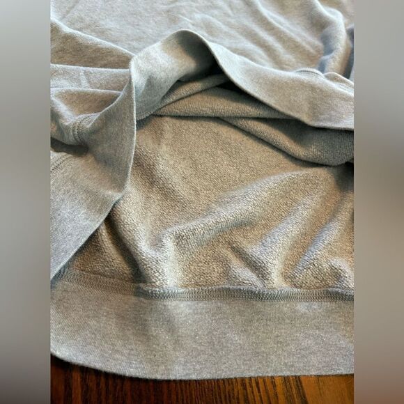 Polo Ralph Lauren Raglan Grey Crewneck Regular Fit Mens Sleepwear Sweatshirt L - Picture 7 of 11